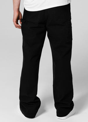 DOGWOOD Schwarze Baggy-Hose