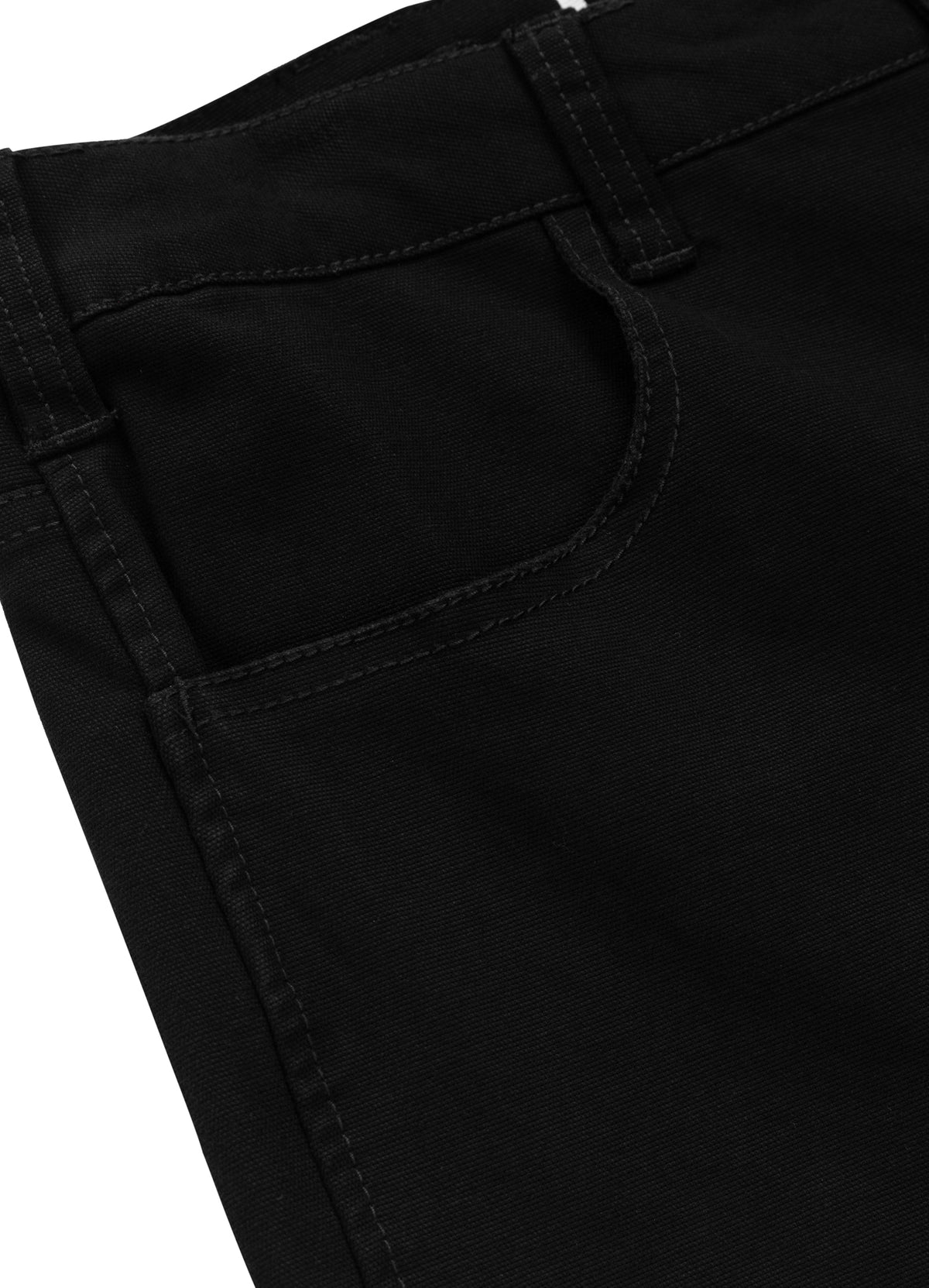 DOGWOOD Schwarze Baggy-Hose