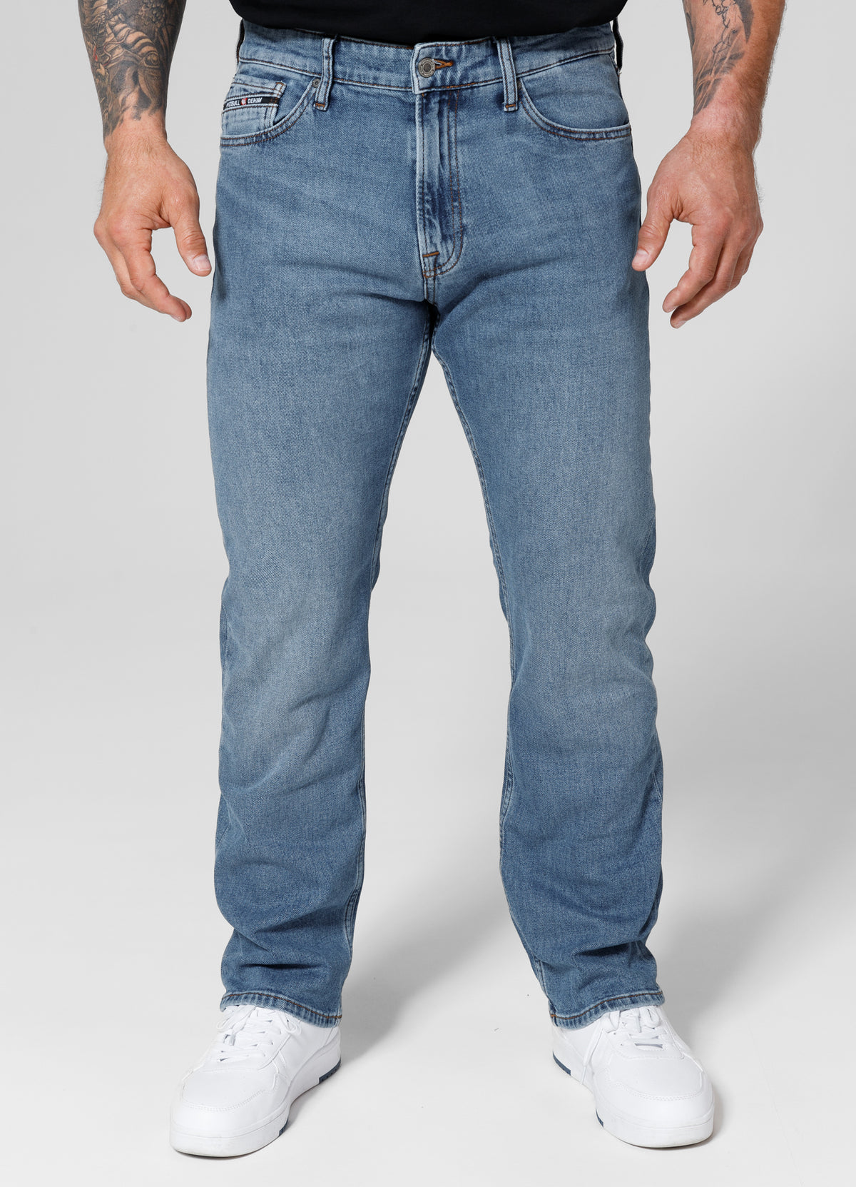 HIGHLANDER Long Classic Wash Jeans - Pitbullstore.eu