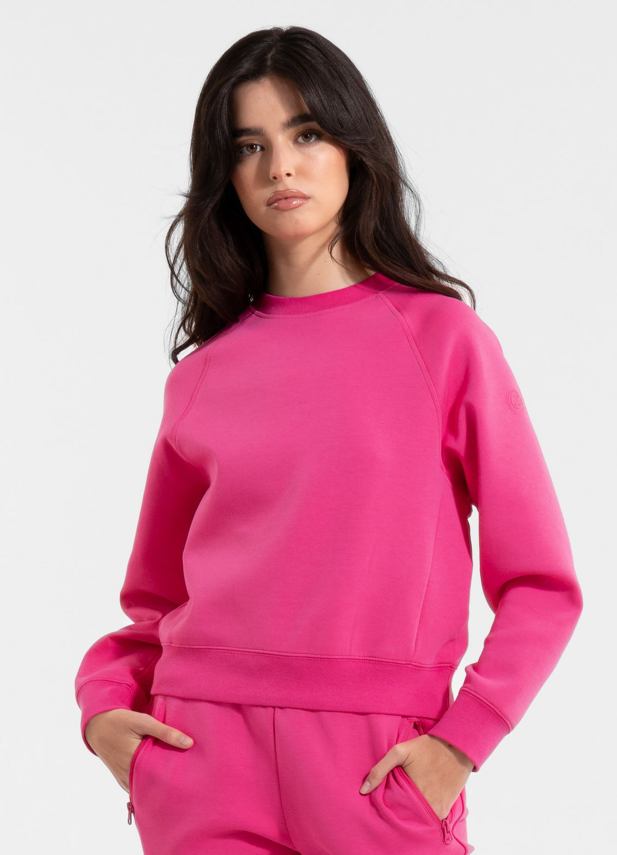 Women's sweatshirt Discovery - Rasberry