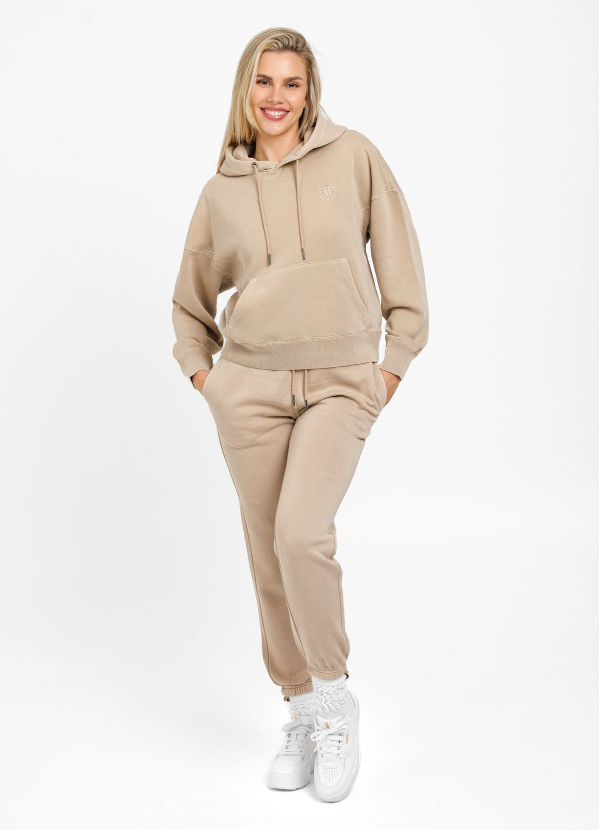 Women's hoodie Washed Manzanita