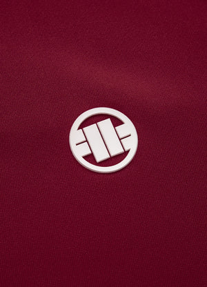 Trainingsjacke Oldschool Tape Logo - Burgundy