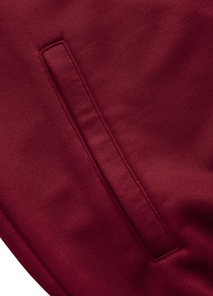 Trainingsjacke Oldschool Tape Logo - Burgundy