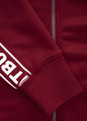 Trainingsjacke Oldschool Tape Logo - Burgundy