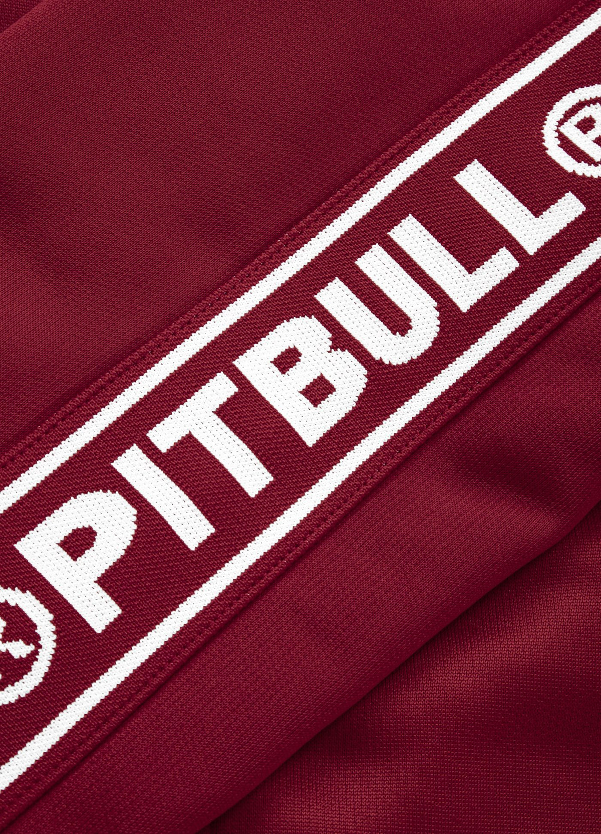 Trainingsjacke Oldschool Tape Logo - Burgundy