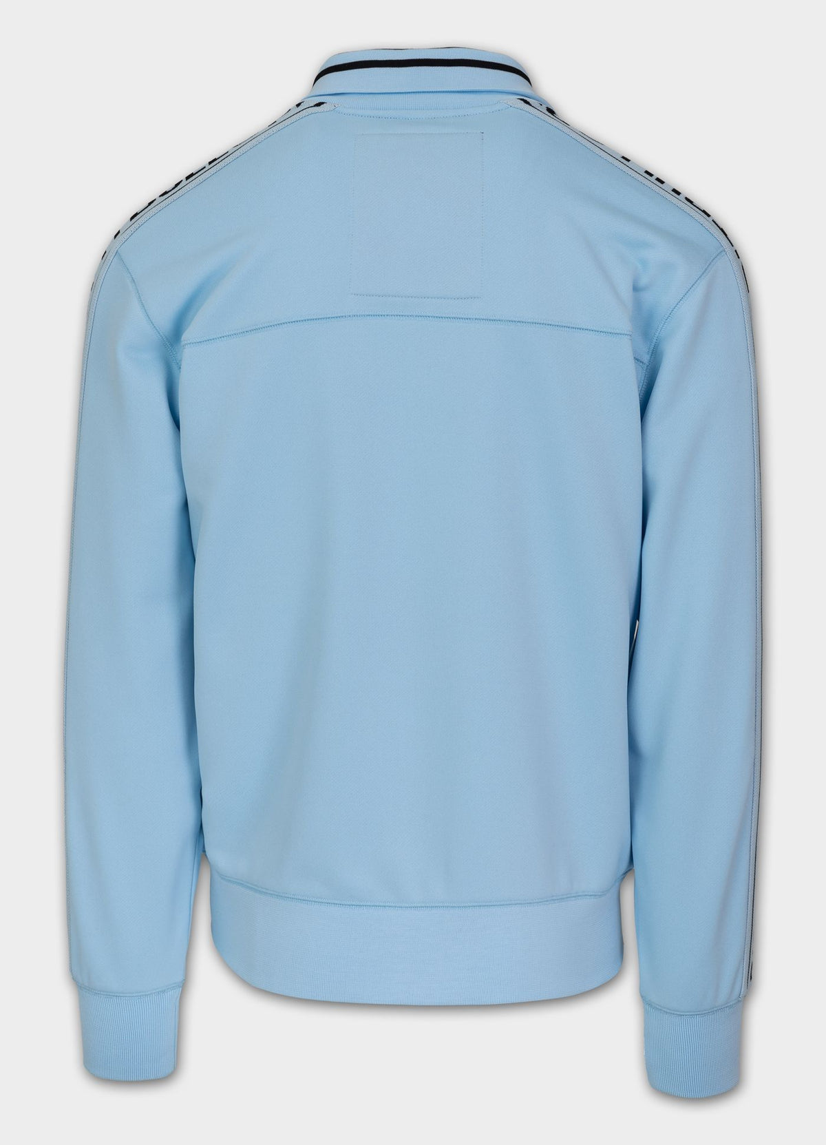 Men's Sweatjacket Oldschool Tape Logo - Light blue