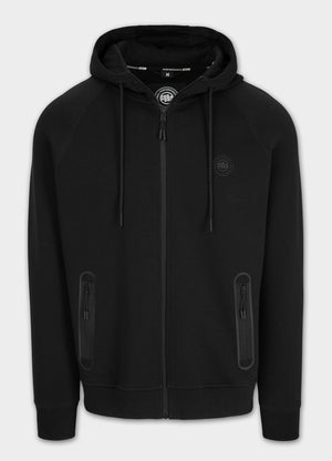 Men's Zip-up hoodie DOGWOOD - Black