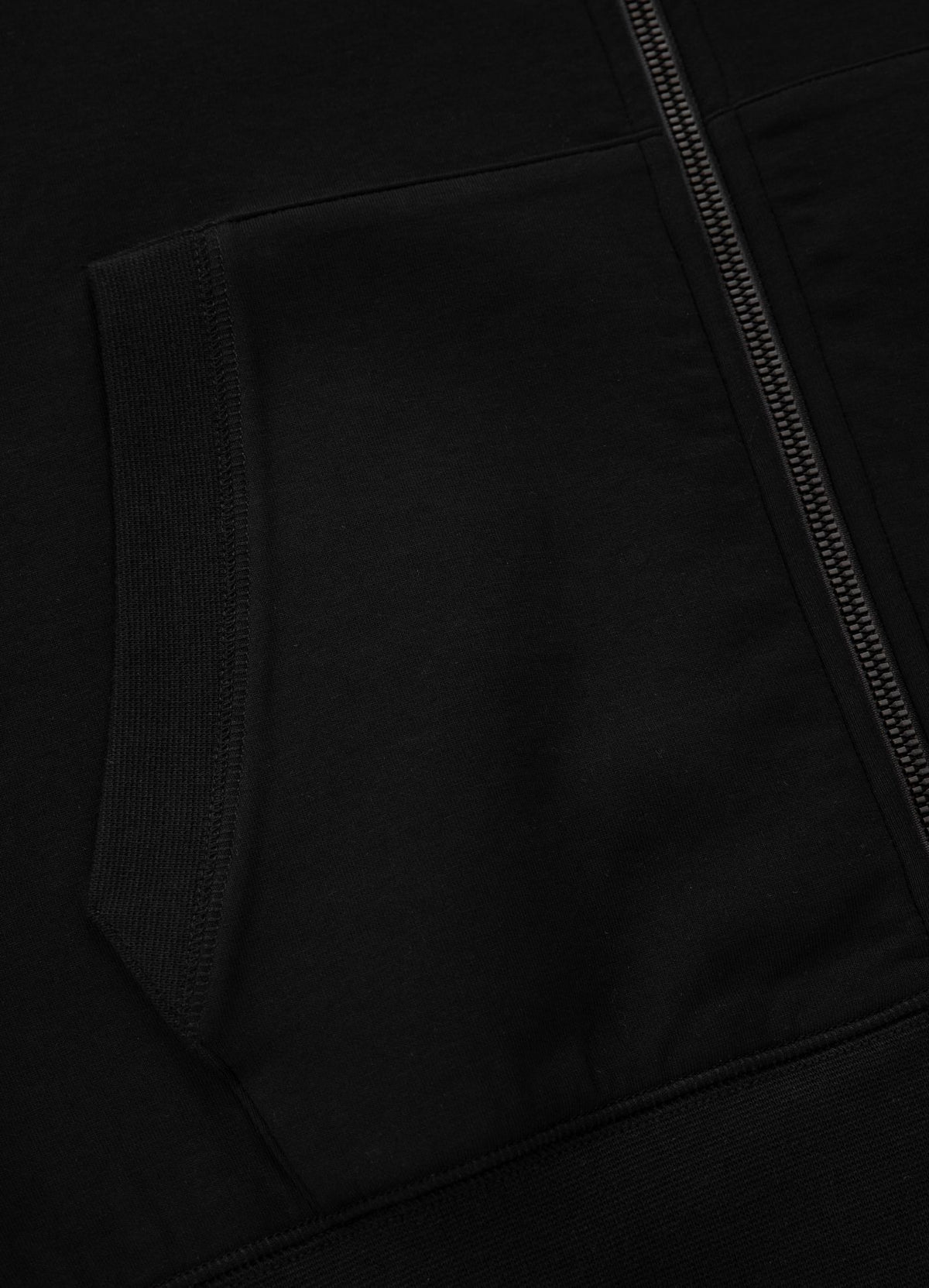 Men's Zip-up hoodie SAMPSON - Black