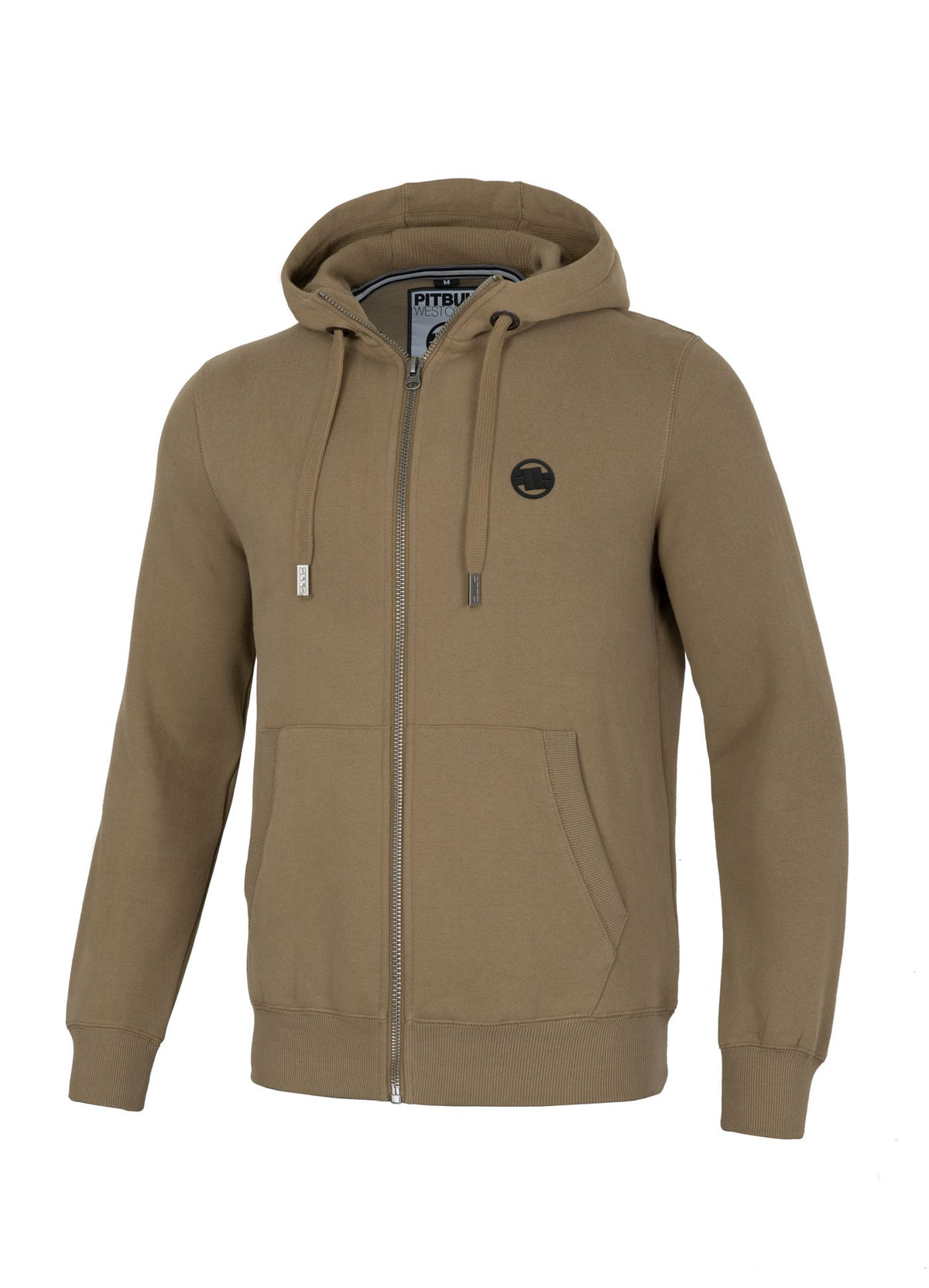 HILLTOP 23 Coyote Brown Kapuzenpullover mit Reißverschluss