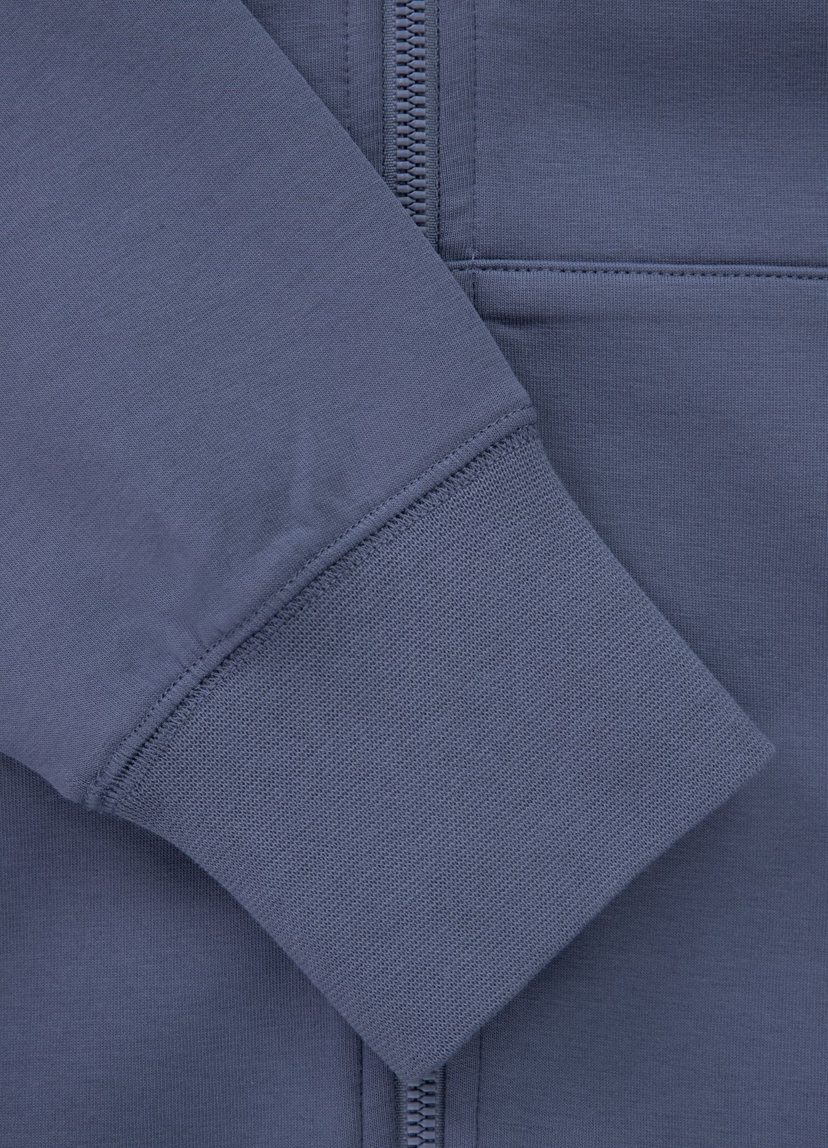 Men's Zip-up hoodie SAMPSON - Light blue