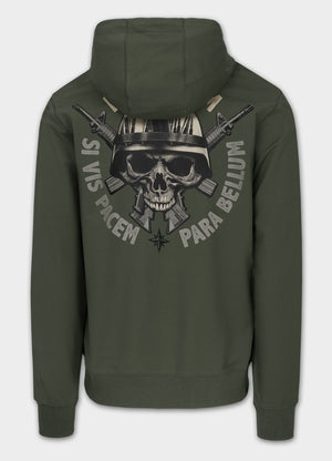 Men's Hoodie PARA BELLUM - Green