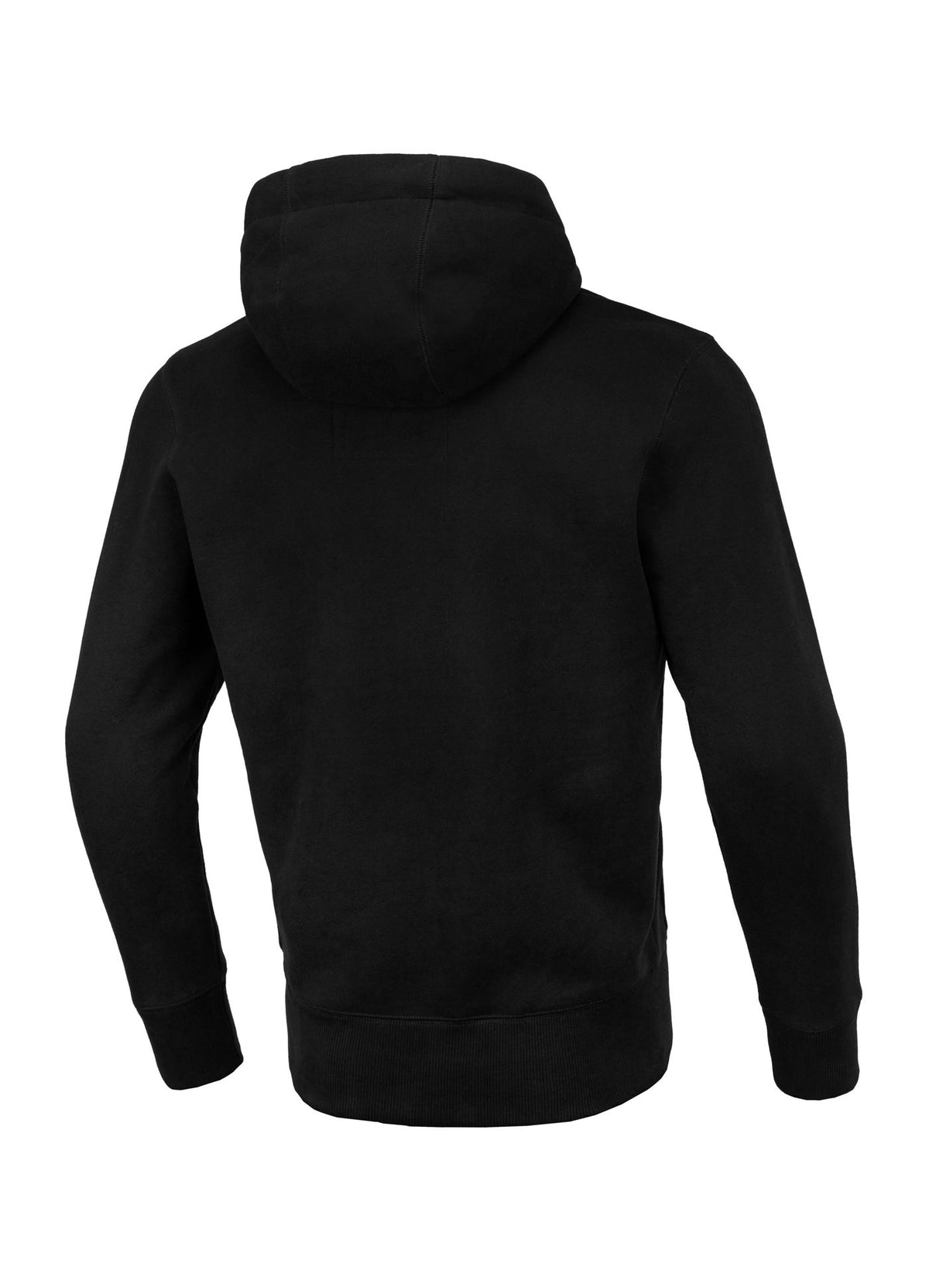 BLACK BRAND Schwarzer Kapuzenpullover