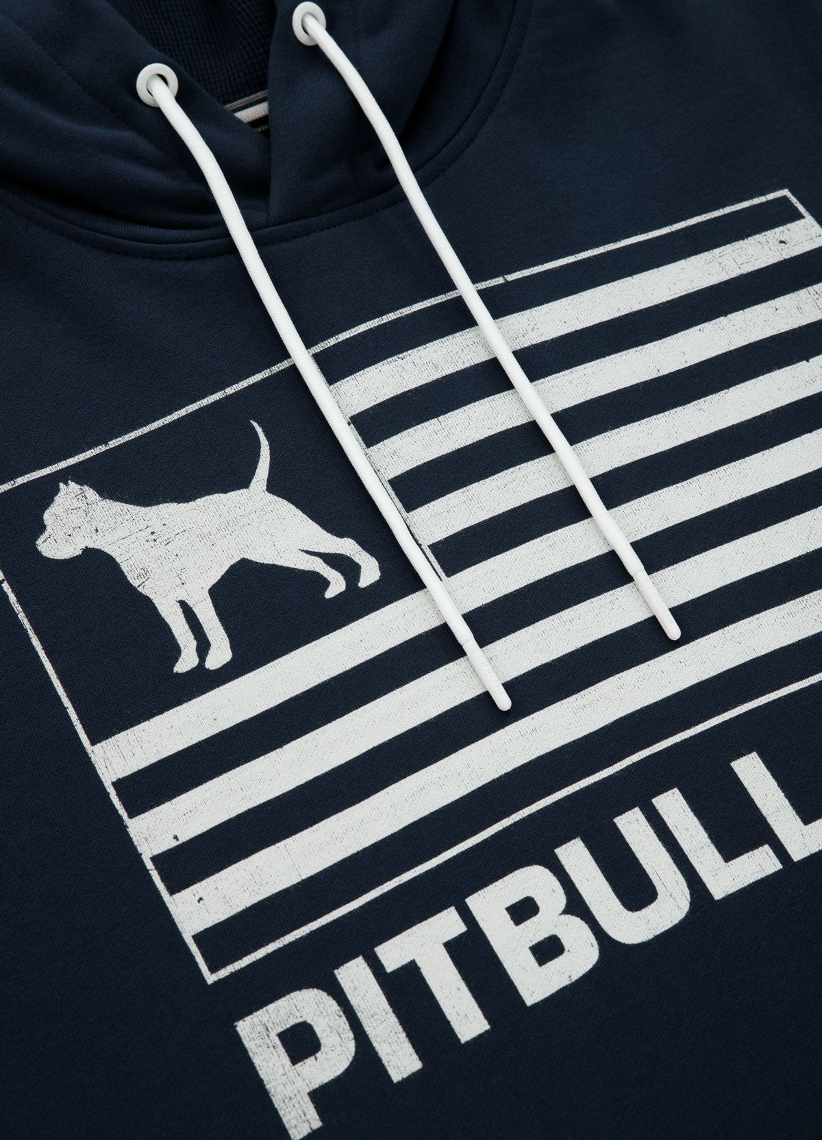 PITBULL USA Dunkelblauer Kapuzenpullover