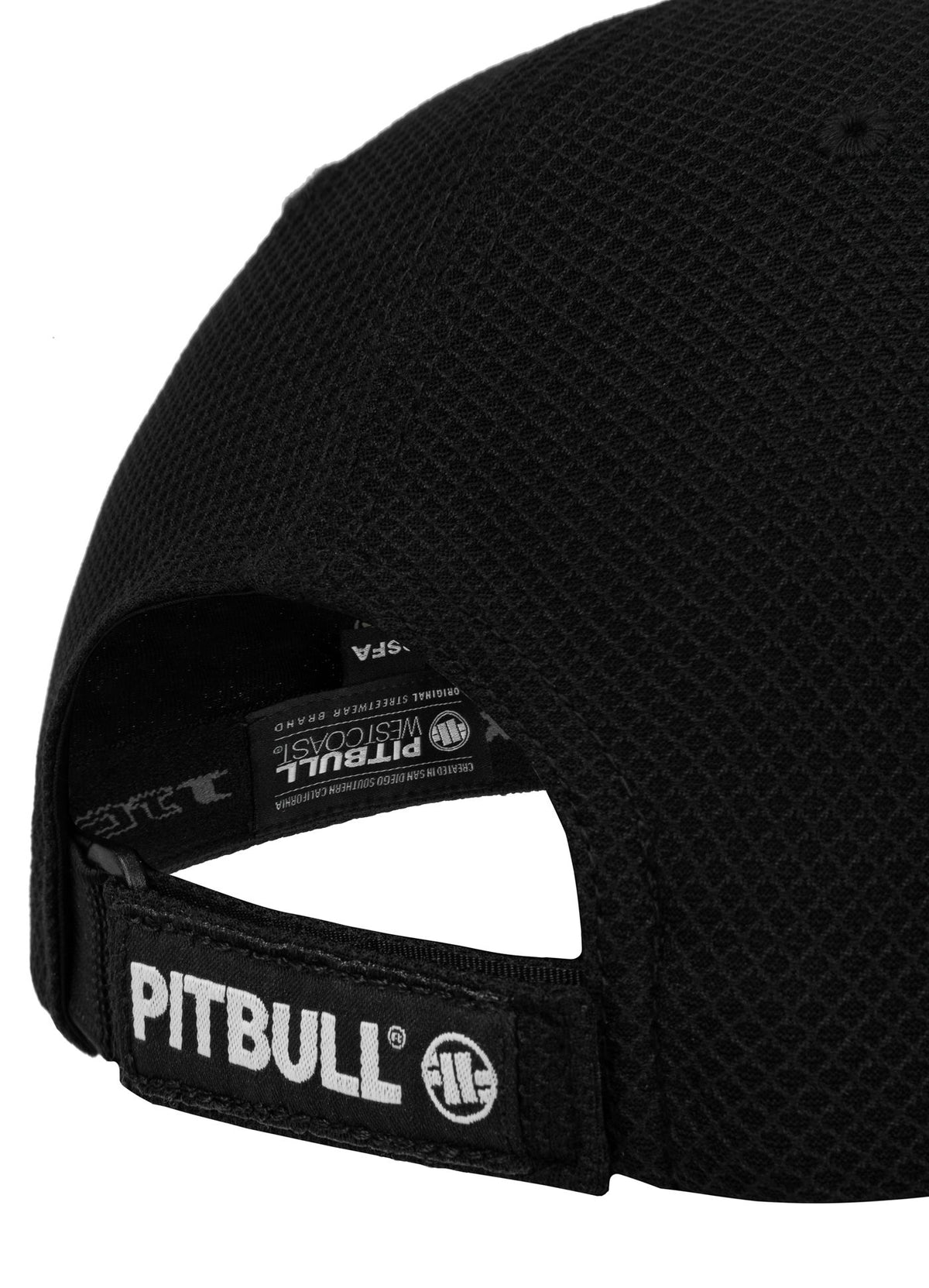 Logo-Hybrid-Snapback in Schwarz