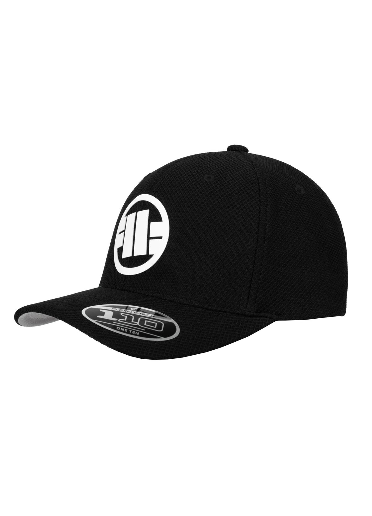 Logo-Hybrid-Snapback in Schwarz