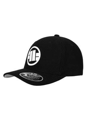 Logo-Hybrid-Snapback in Schwarz