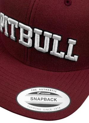 PITBULL YP CLASSIC Burgunder Snapback