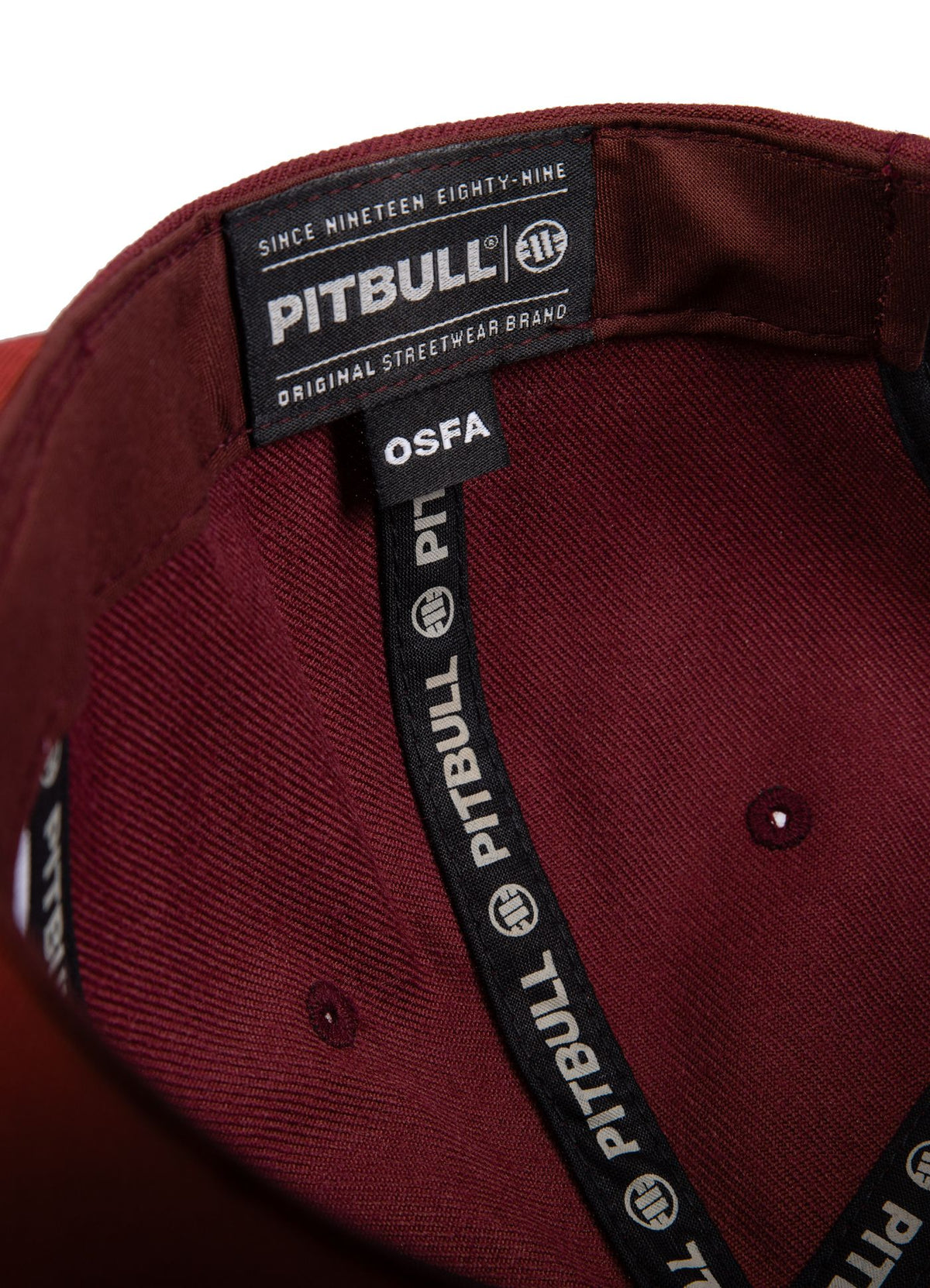 PITBULL YP CLASSIC Burgunder Snapback