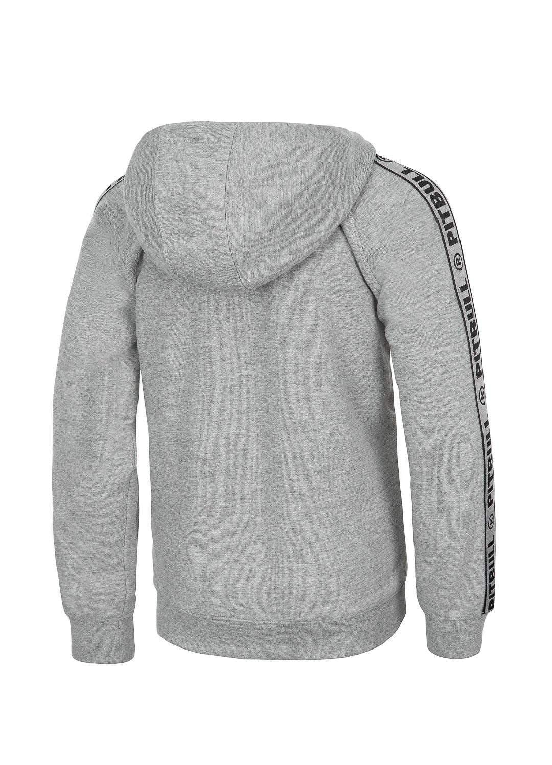 DANDRIDGE Grauer Hoodie mit Reißverschluss für Kinder