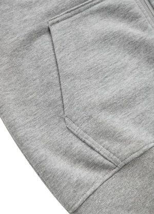 DANDRIDGE Grauer Hoodie mit Reißverschluss für Kinder