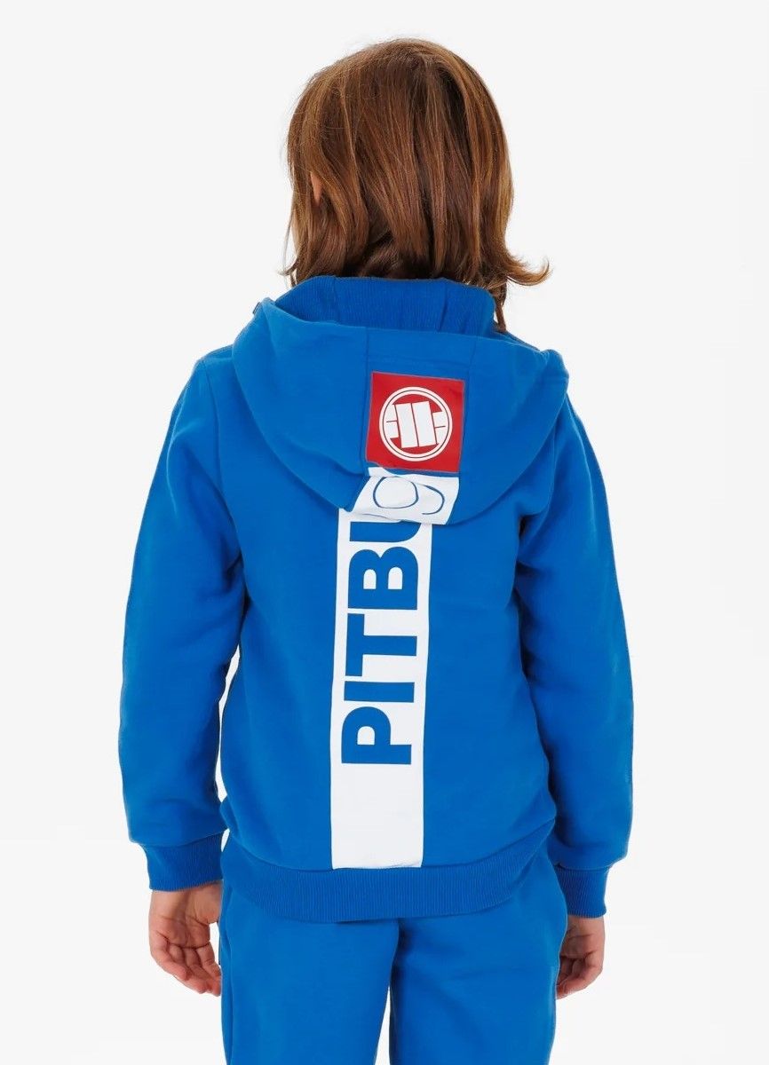 Kinder Zip Hoodie HILLTOP JUNIOR Königsblau