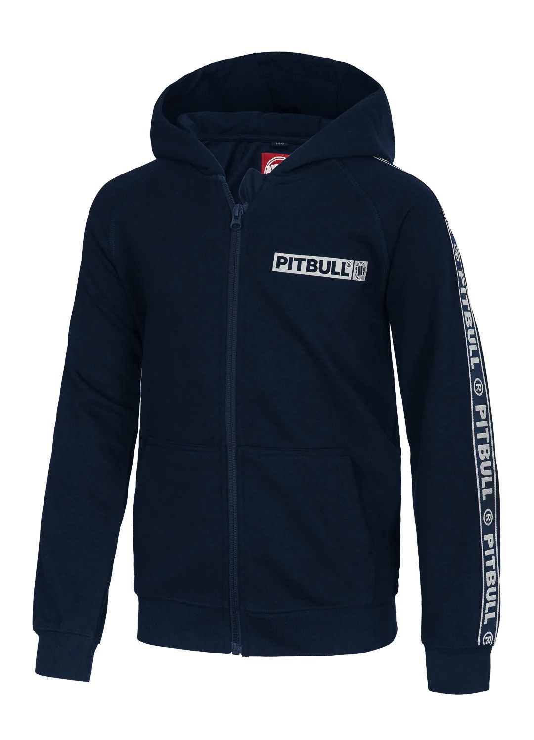 DANDRIDGE Schwarzer Hoodie mit Reißverschluss für Kinder