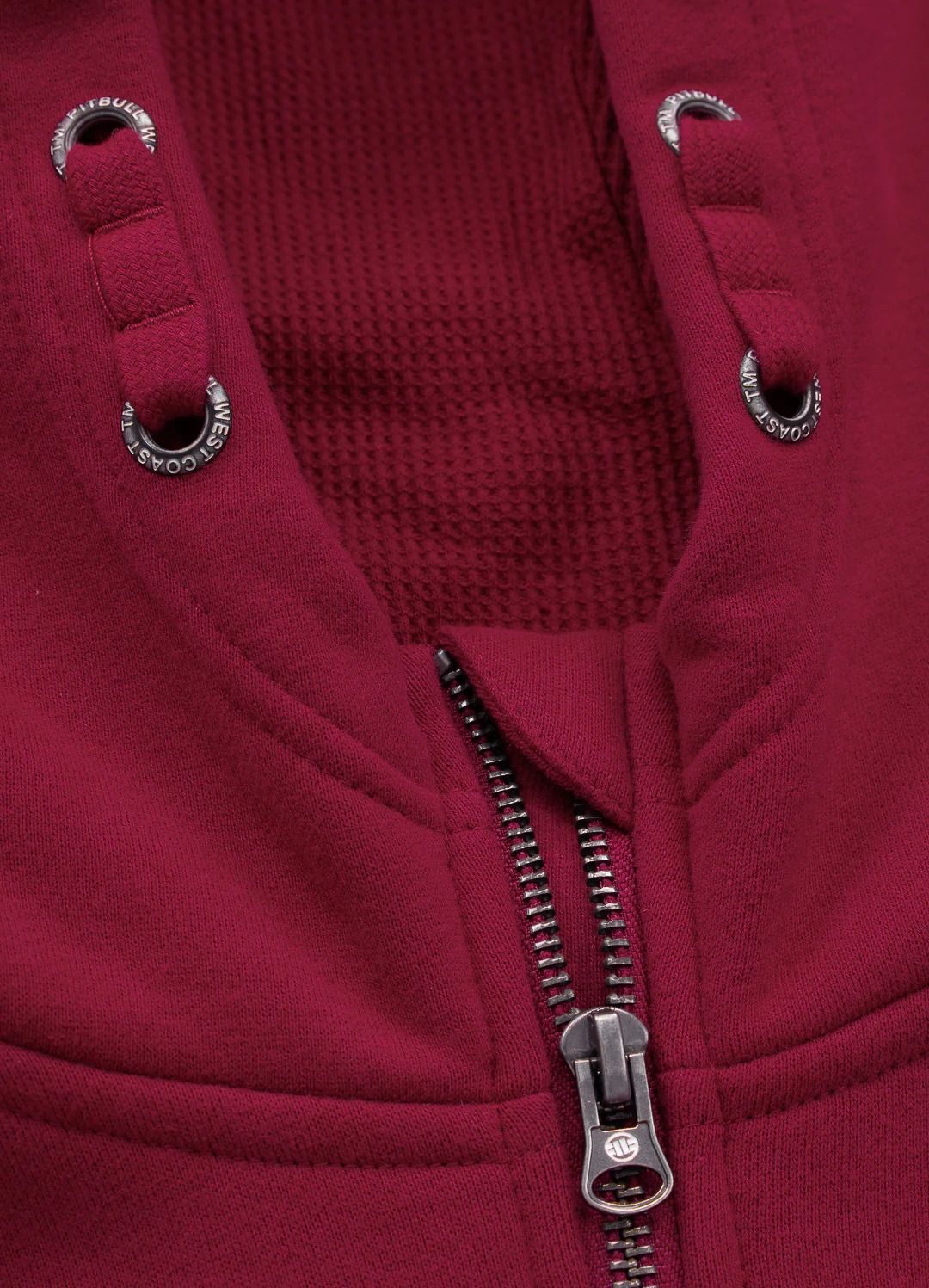 Kinder Zip Hoodie HILLTOP JUNIOR Burgund