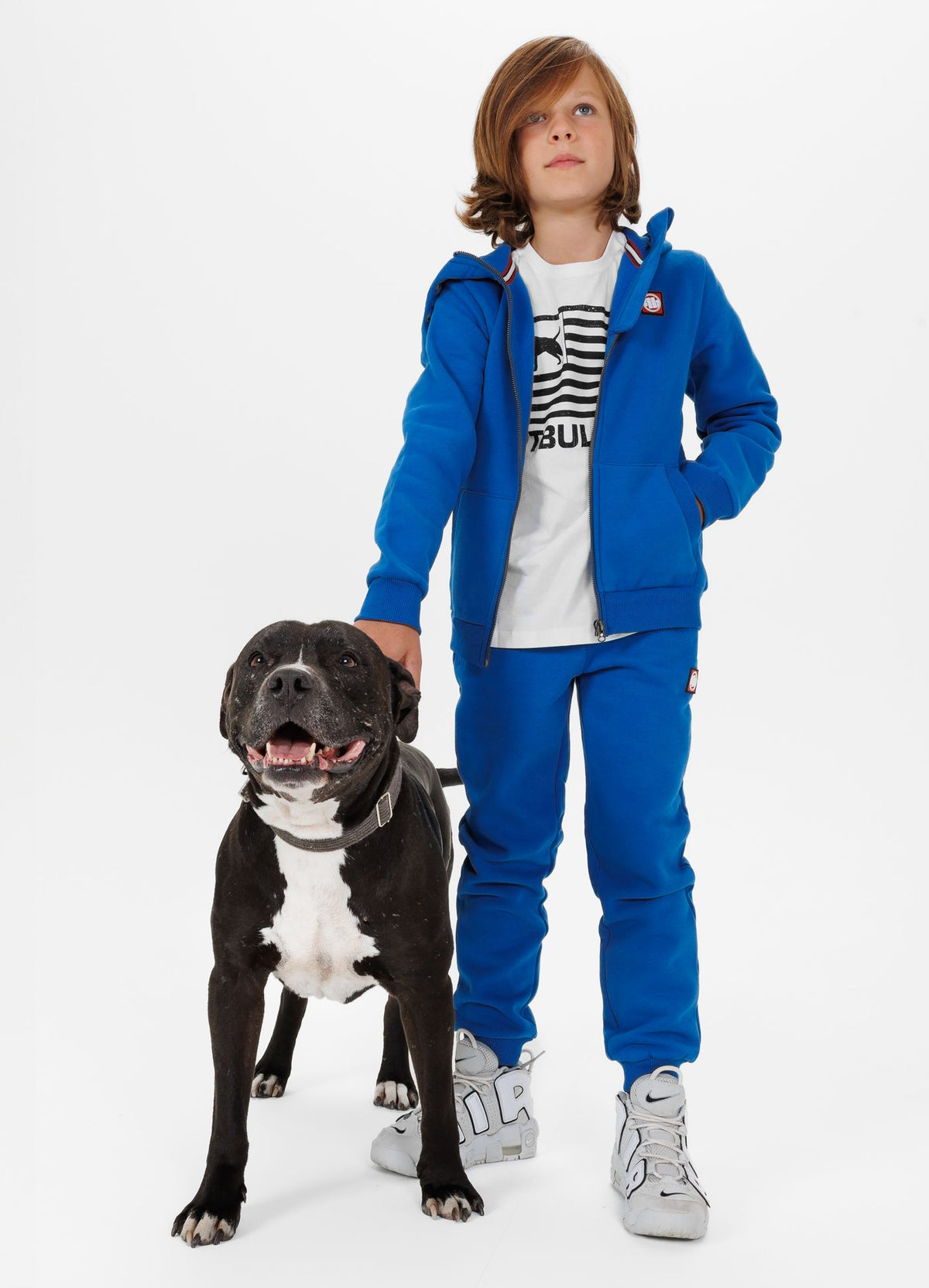 Kinder Zip Hoodie HILLTOP JUNIOR Königsblau