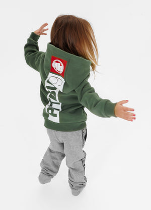 Kinder Zip Hoodie HILLTOP JUNIOR Olive