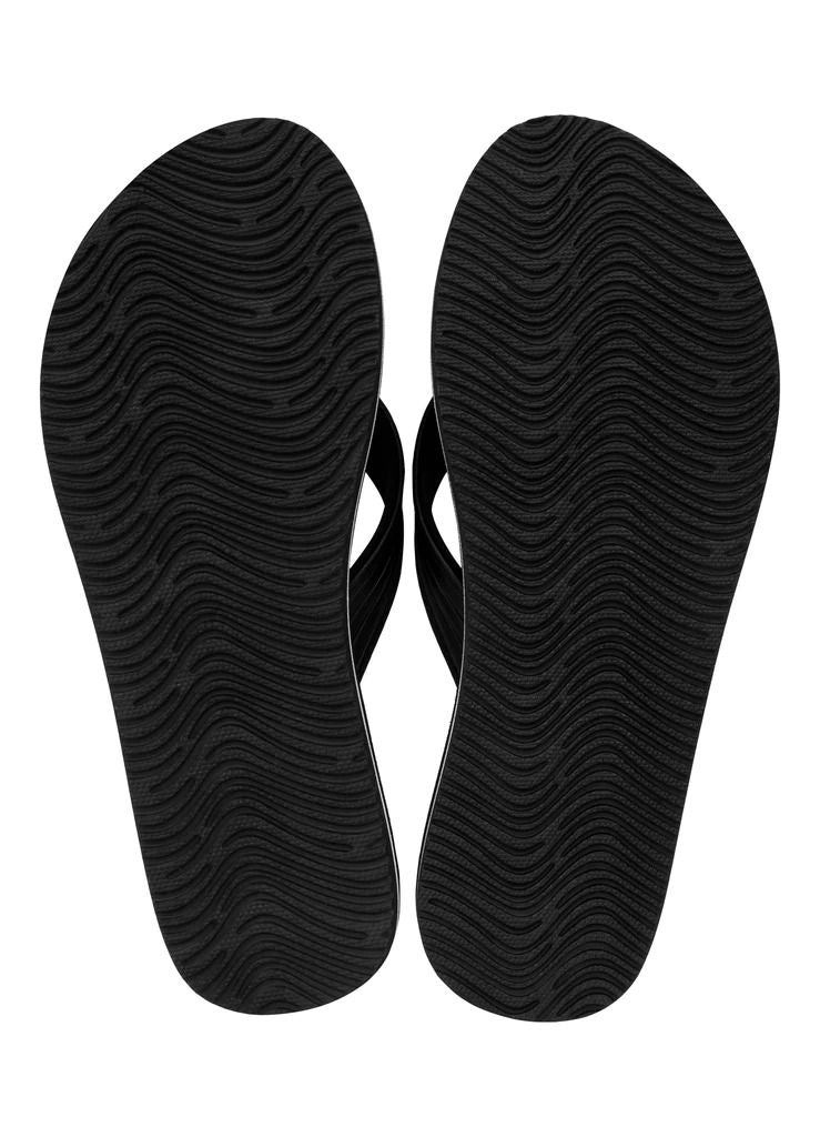 FLORIDA Schwarze Flip-Flops