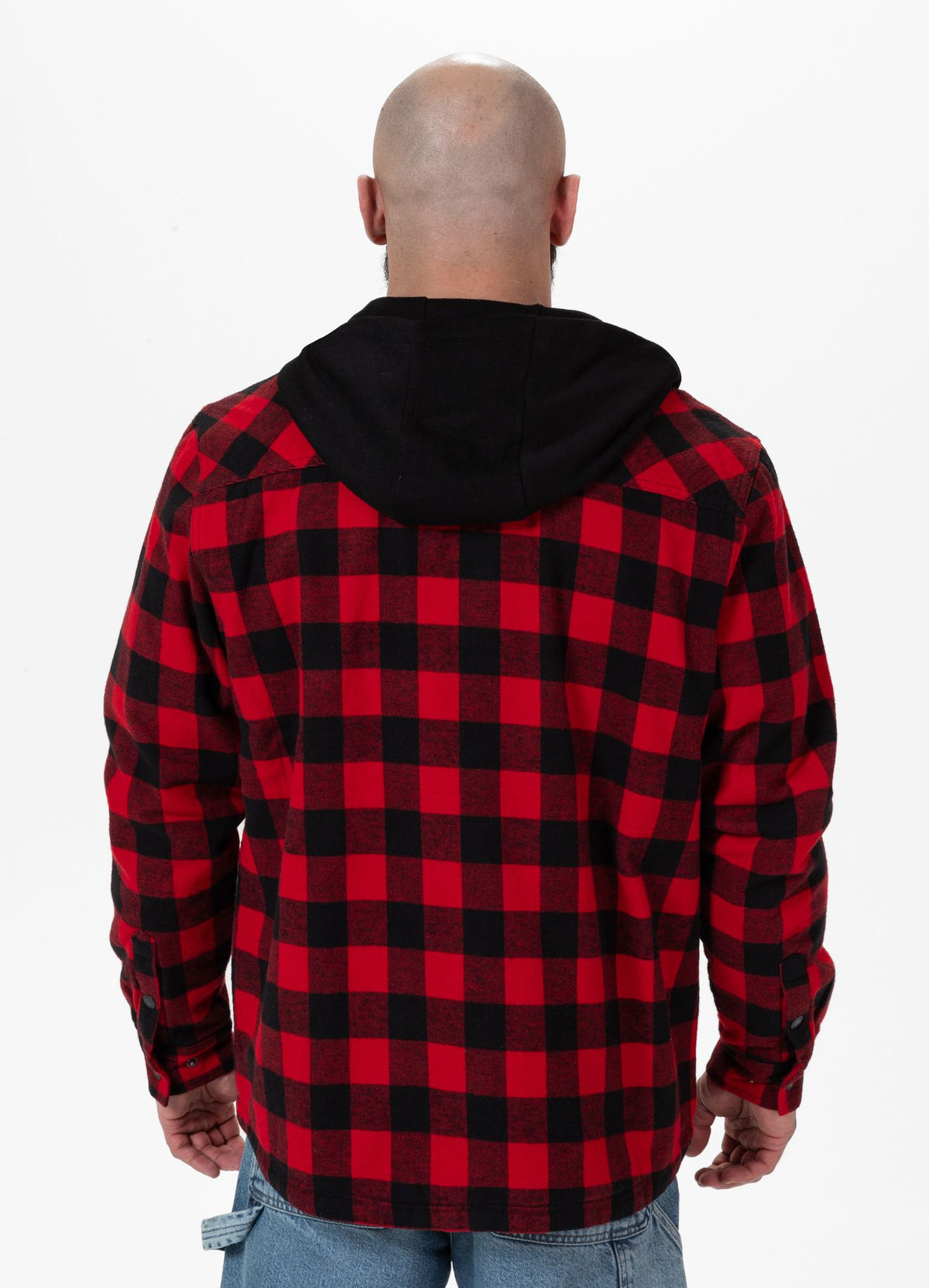 Hooded Padded Flannel Shirt Pioneer