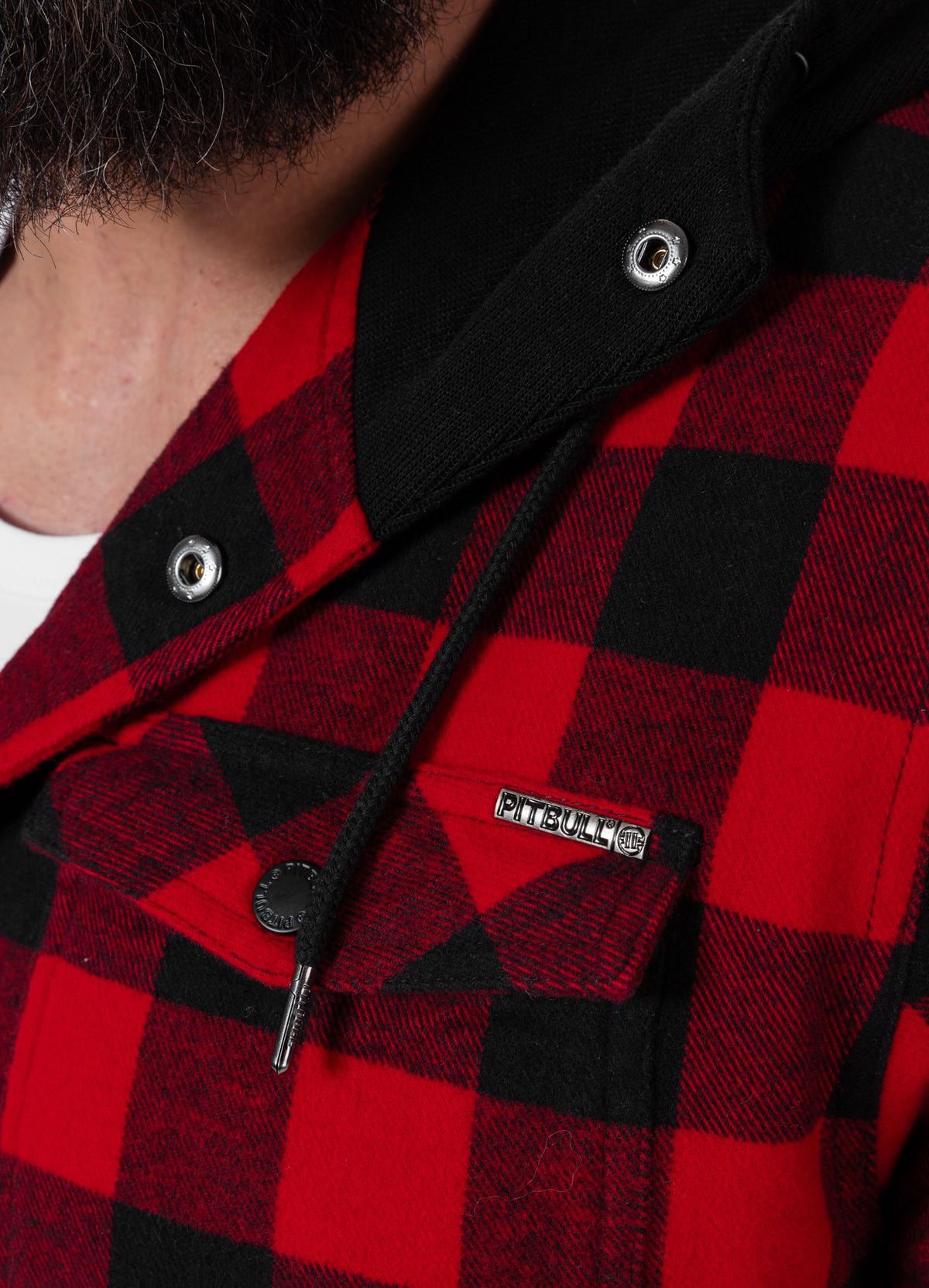 Hooded Padded Flannel Shirt Pioneer