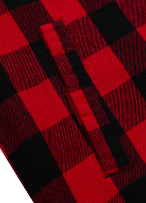 Hooded Padded Flannel Shirt Pioneer