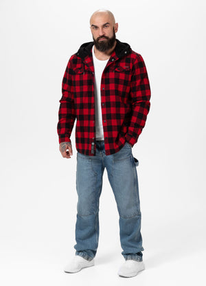 Hooded Padded Flannel Shirt Pioneer