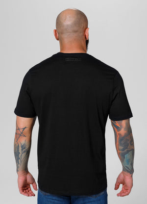 ALL BLACK HILLTOP Schwarzes T-Shirt