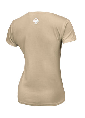 Frauen T-Shirt Brush - Sand