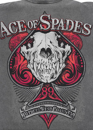 T-Shirt „ACE OF SPADES 2“ in Graphit