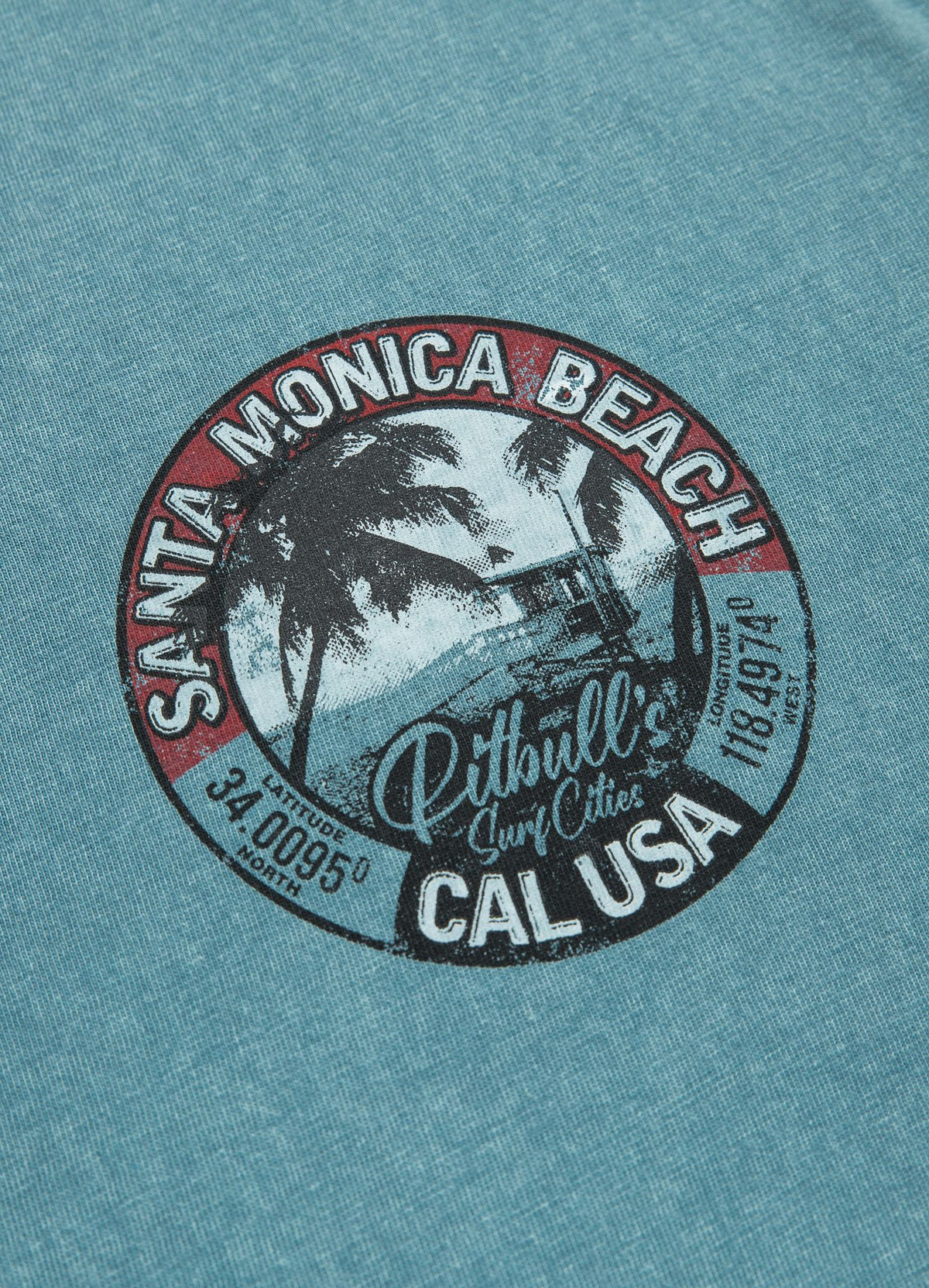 OCEANSIDE Hellblaues T-Shirt