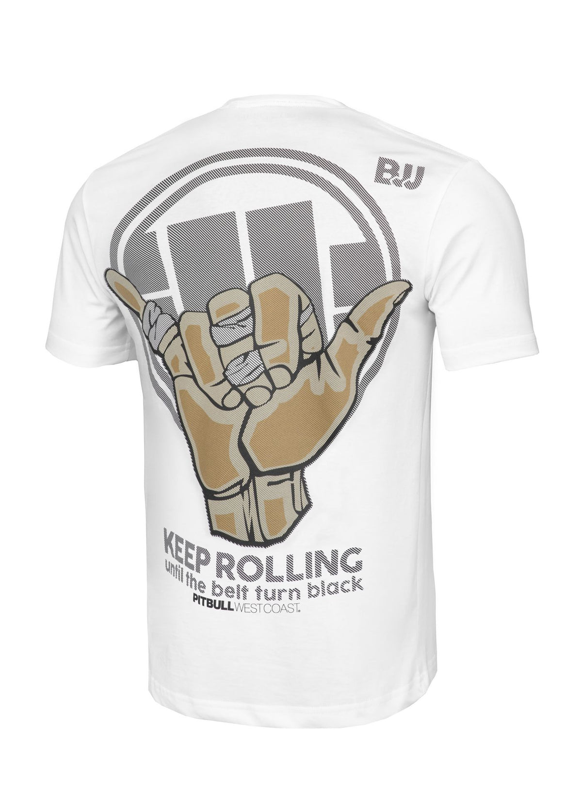 KEEP ROLLING Weißes T-Shirt