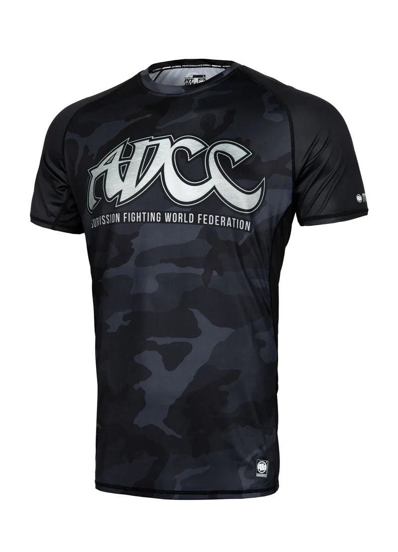 T-Shirt Mesh ADCC Schwarz Camo