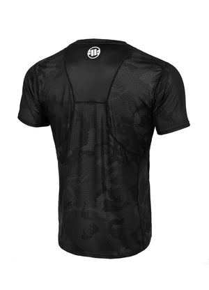 NET CAMO HILLTOP 2 All Black Camo Mesh T-Shirt