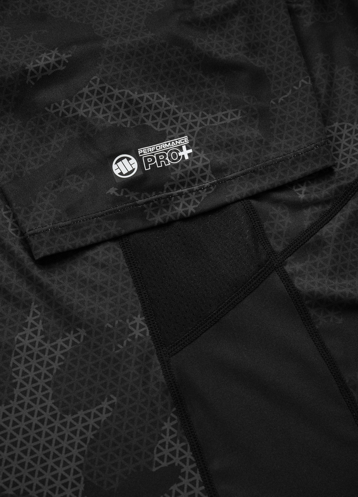 NET CAMO HILLTOP 2 All Black Camo Mesh T-Shirt