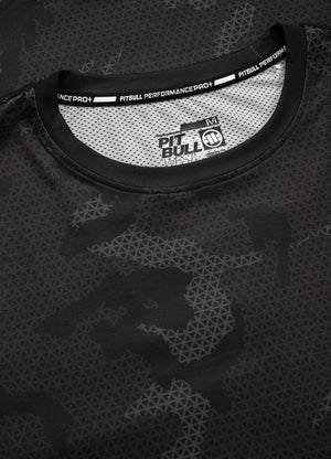 NET CAMO NEW LOGO 2 All Black Camo Mesh T-Shirt