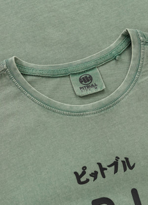 Men's T-Shirt Denim Washed BRAVERY - Green