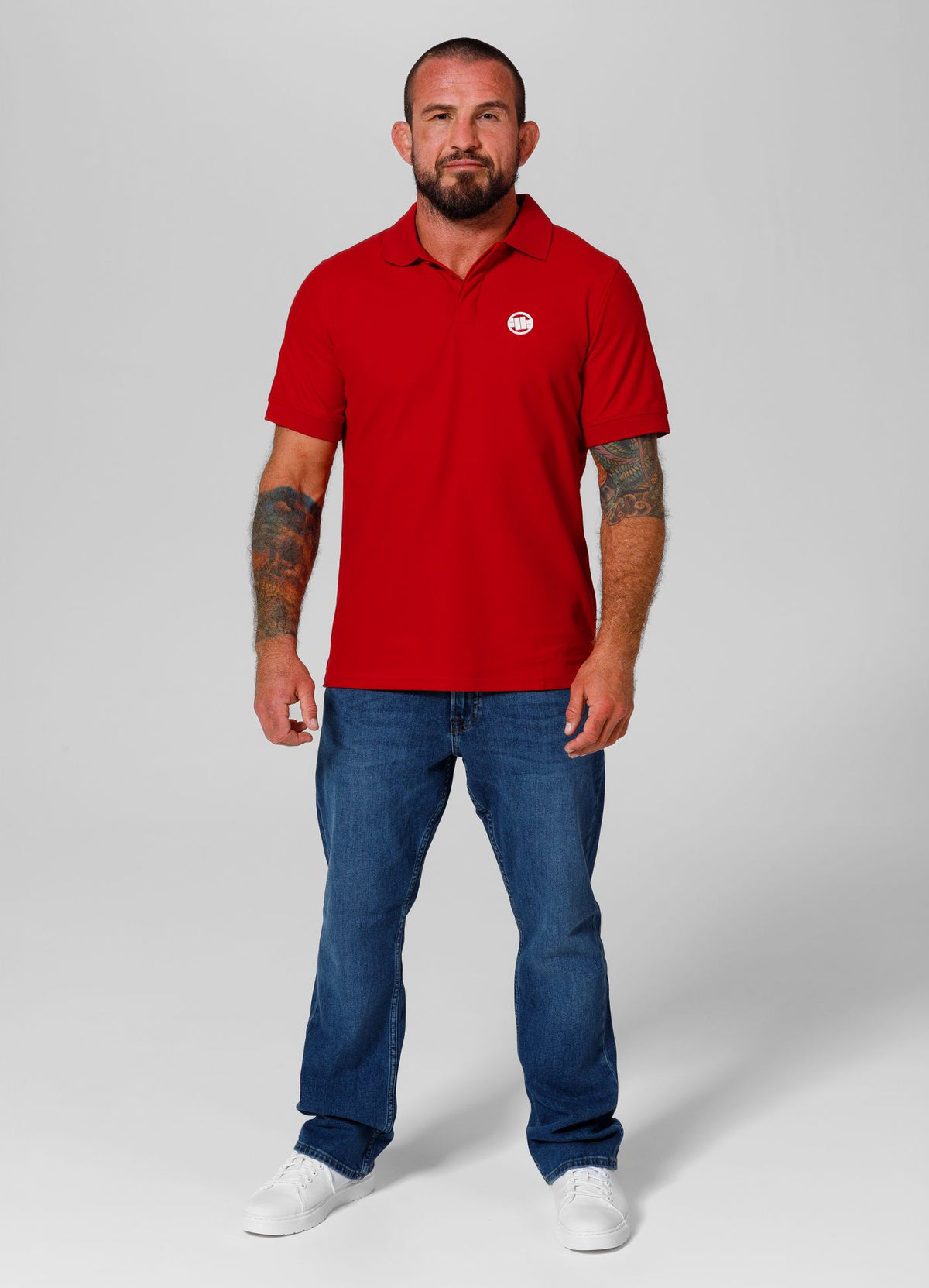 ROCKEY POLO Rotes T-Shirt