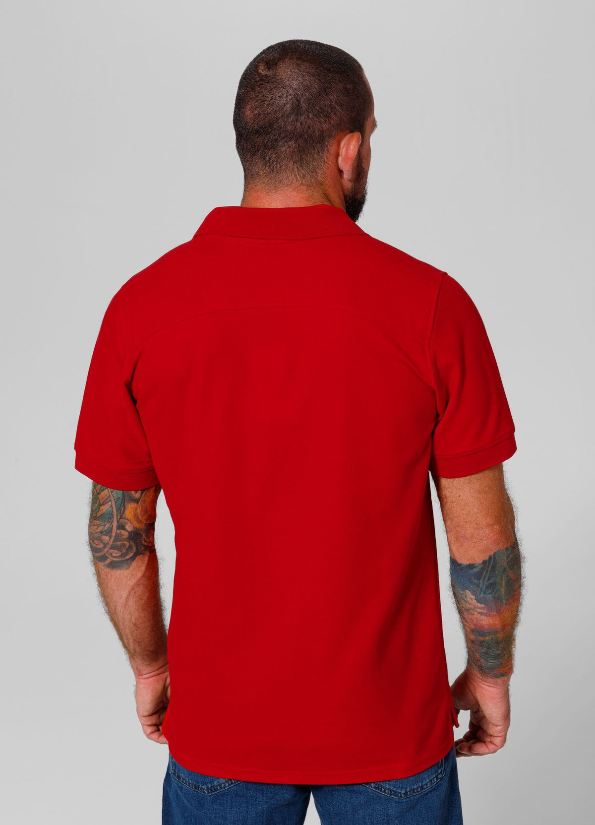 ROCKEY POLO Rotes T-Shirt