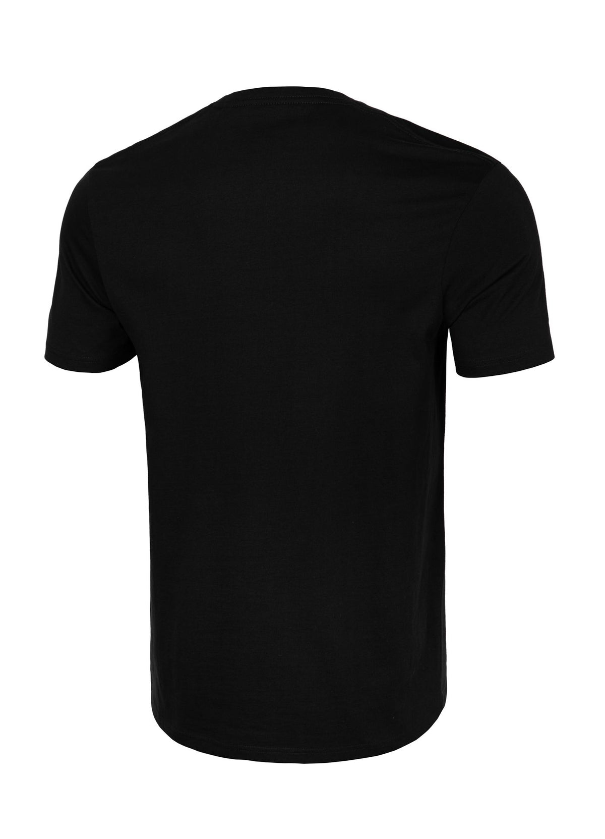 KLEINES LOGO Leichtes schwarzes T-Shirt