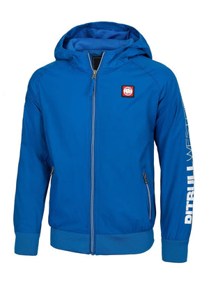 ATHLETIC SLEEVE Blaue Jacke für Kinder