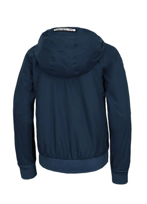 ATHLETIC SLEEVE Dunkelblaue Kinderjacke