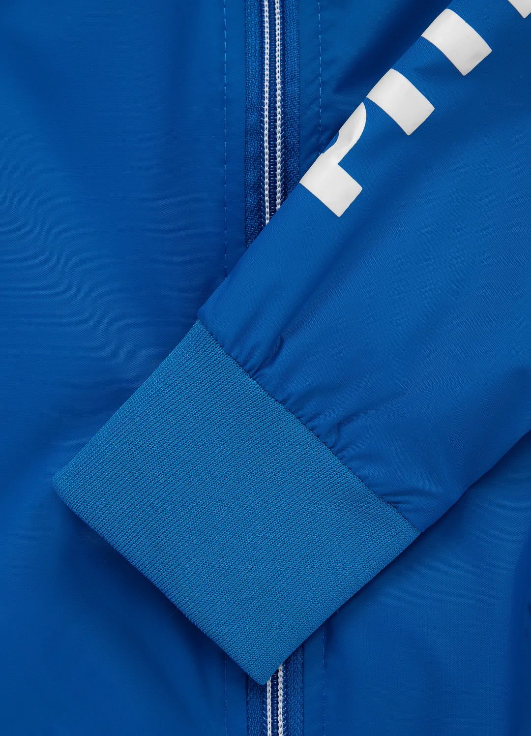 ATHLETIC SLEEVE Blaue Jacke für Kinder